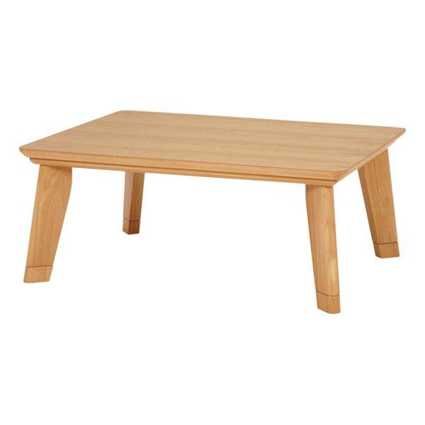 リビングこたつテーブル 本体 長方形/幅105cm ナチュラル リノCF105NA