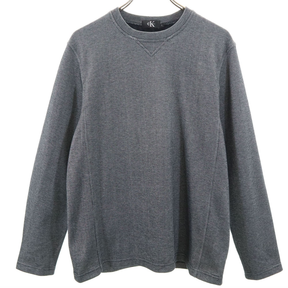 長袖 Tシャツ L グレー系 ロンT メンズ