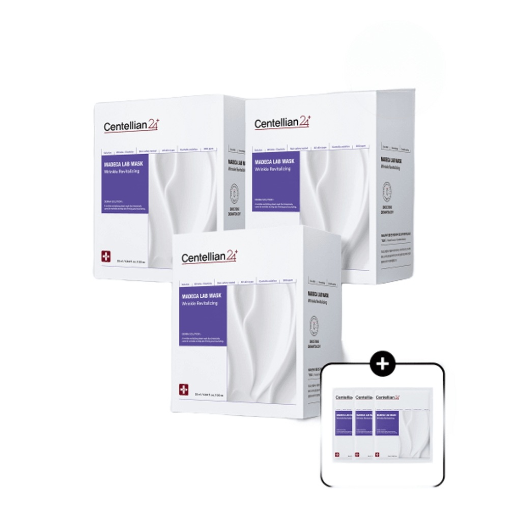 [計63枚] マデカラップ マスクパック リンクリバイタライジング(20枚) 3箱 + 贈呈 3枚