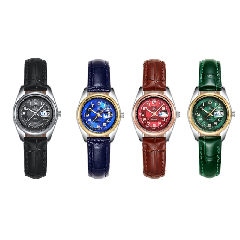 VR1127A woman leather watch