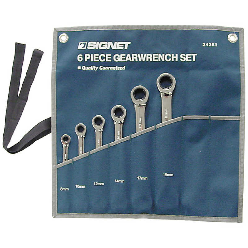 SIGNET　6本入 レンチセット(ポーチ付)　34251