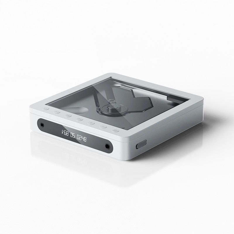フィーオ FIO-DM13BT-T Bluetooth対応ポータブルCDプレーヤー（Transparent） FIODM13BTT