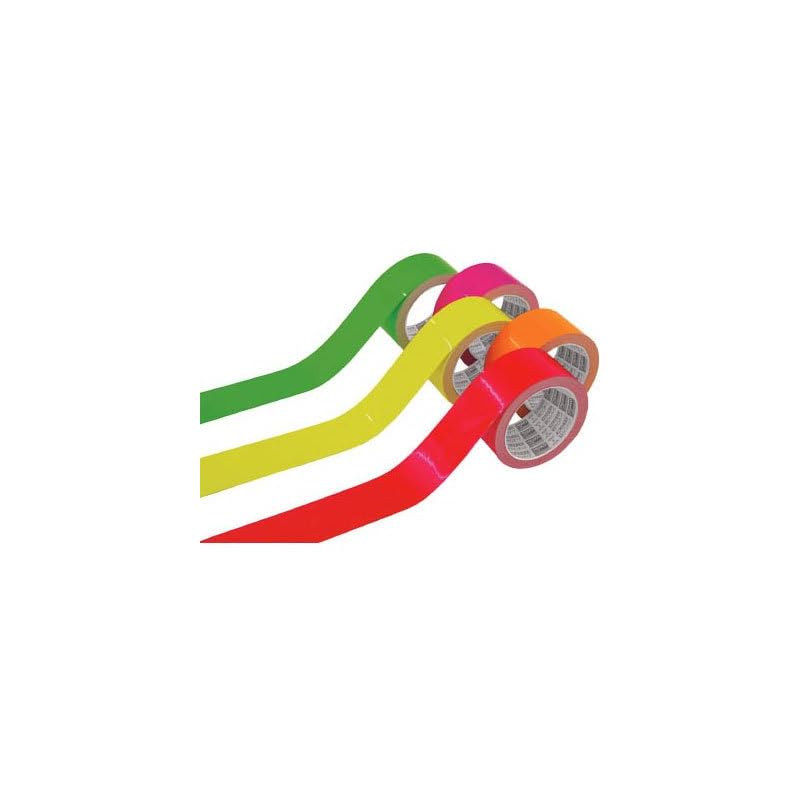 TRUSCO(トラスコ) 蛍光ラインテープ100mmx10m オレンジ TLK10010O