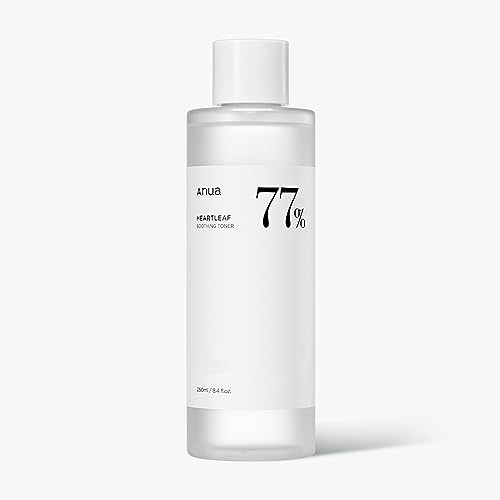 ANUA Heartleaf 77% beruhigender Toner I pH 5,5 Problemheilung, beruhigende Haut, erfrischend, feucht