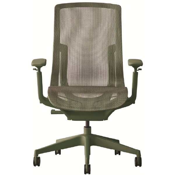 関家具 エアル グリーン 475413 オフィスチェア メーカー直送