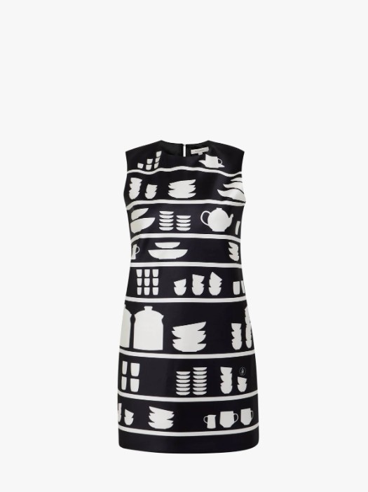 JW ANDERSON Women Mid Skirts DR0505PG1839 901 BLACK WHITE