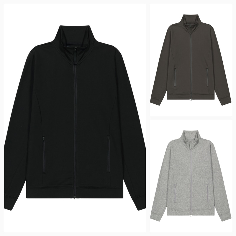 【COYSEIO】26SS 038 BASIC JERSEY ZIP-UP : 3COLORS