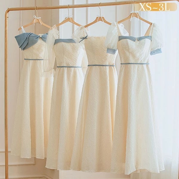 底値価格ブライズメイド ドレス 大人 ピアノ 発表会 ロングドレス 演奏会 結婚式 ドレス ピアノ発表会 袖付き ワンピース 半袖 演奏会ドレス 演奏会用ドレス パーティードレス イブニングドレス ロ