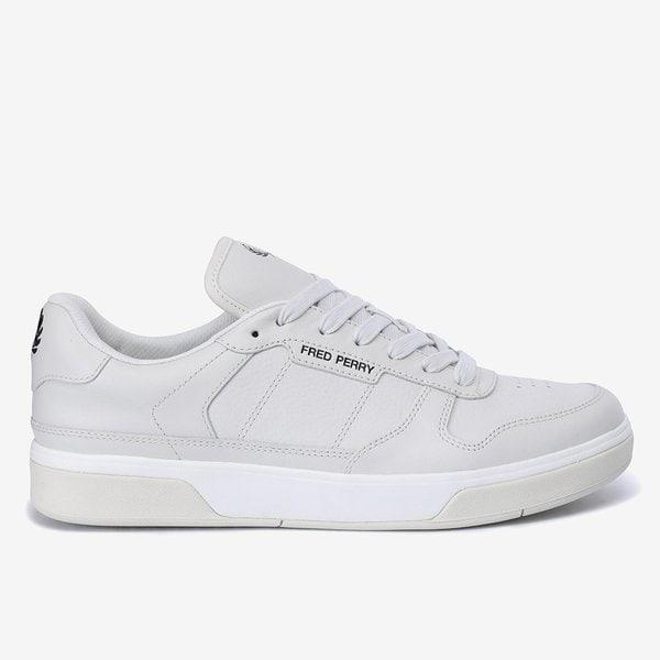 FRED PERRY_男性スニーカー..B300 テクスチャードレザー SFPM2417325-T35