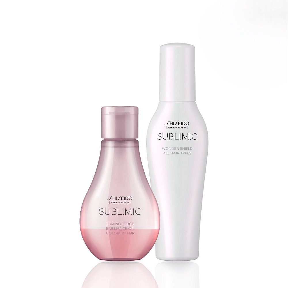 サブリミックワンダーシールド125ml+ルミノフォースブリリアンスオイル100ml+ミニチュアサンプルパック1種