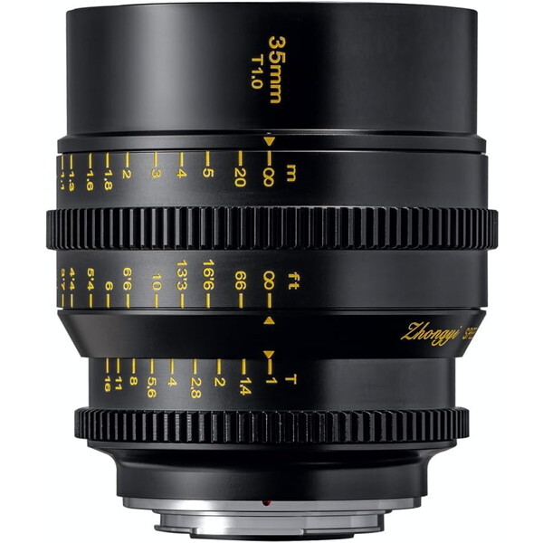 中一光学 SPEEDMASTER T1.0/35 S35 RF カメラ用交換 単焦点レンズ (キヤノンRFマウント)