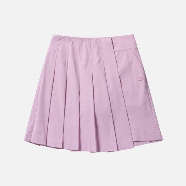 ショートパンツ JQS W242002GSK42-PNK 女性アンバランスプリーツスカート