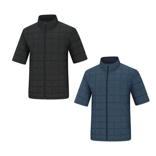 男性用冬ウェルロンキルティング登山半袖パディングジャケット2464JK521M