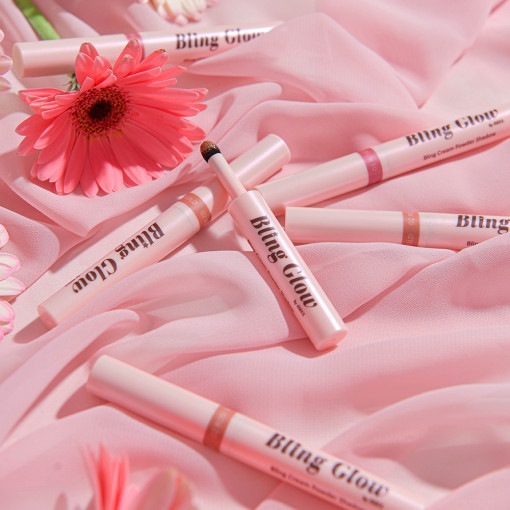 クリームパウダー シャドー0.5g クリームアイシャドウスポンジチップセット