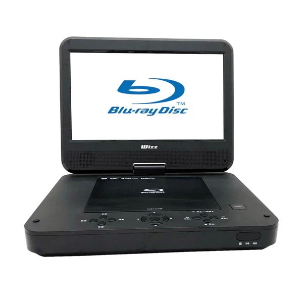 WPB-S1006 Wizz(ウィズ) [10.1V型ワイド ポータブルブルーレイプレーヤー]