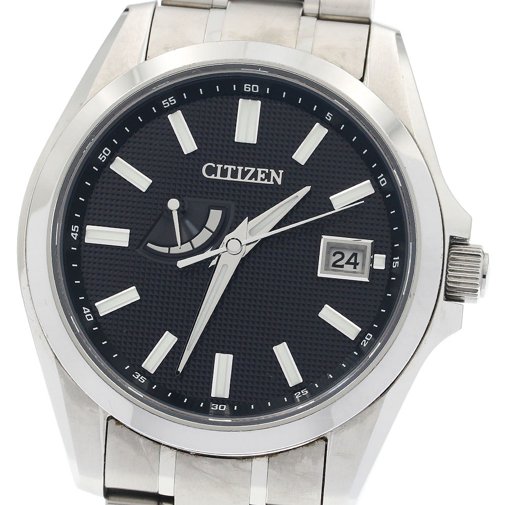 シチズン CITIZEN AQ1040-53E/A010-T020984 ザ・シチズン エコドライブ アクティブシリーズ ソーラー電波 メンズ _939719【中古】