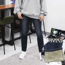 WTM868 裏起毛ウォッシュデニム