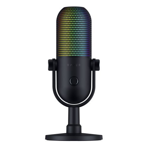 Razer RZ19-05060100-R3M1 【国内正規品】タップトゥミュート機能搭載 RGB USBマイク Seiren V3 Chroma RZ1905060100R3M1