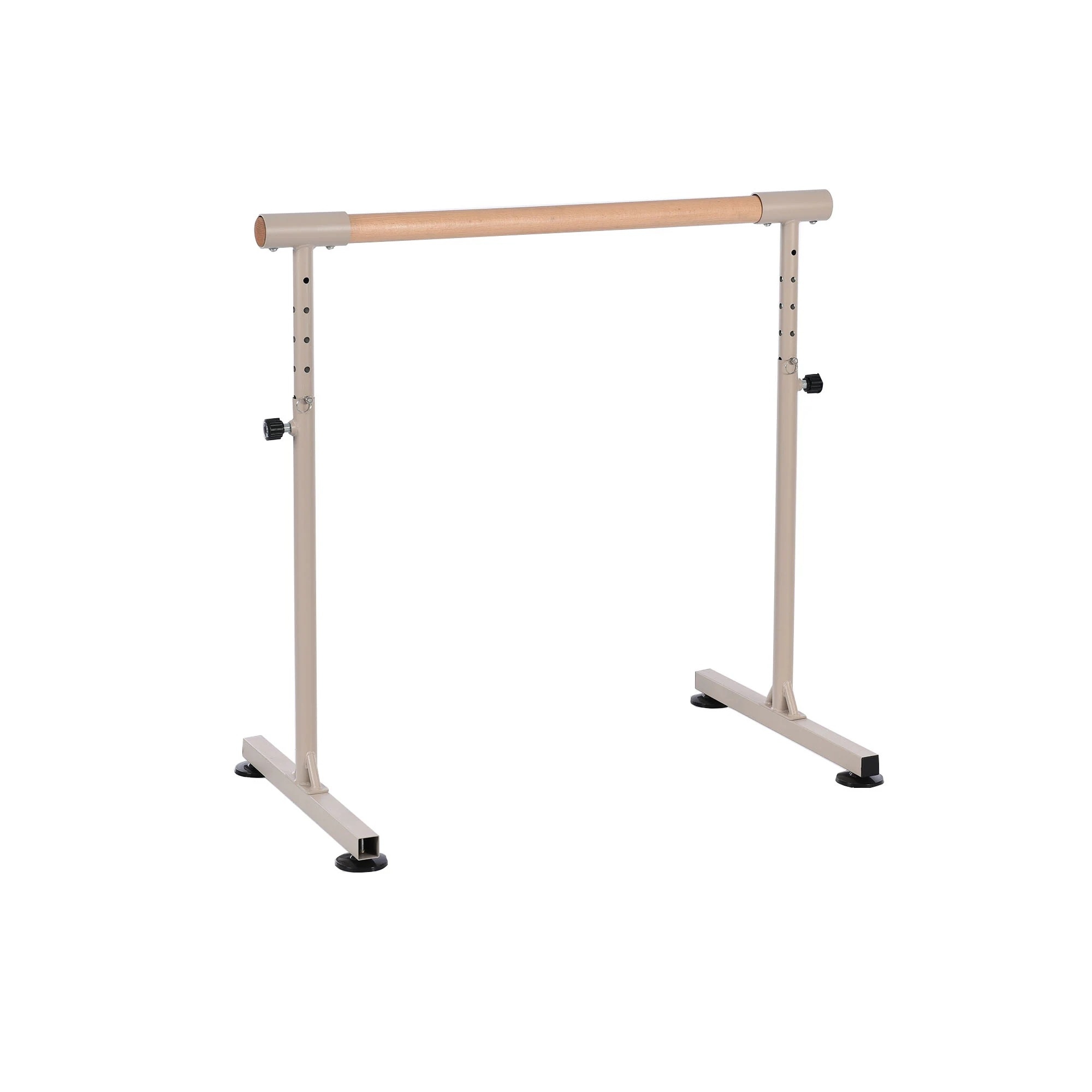 【国内発送Ｍ】1333バレエバー スタンド バレエ バー レッスンバー 高さ 段階 85cm 90cm 95cm 100cm 105cm 調整 天然木