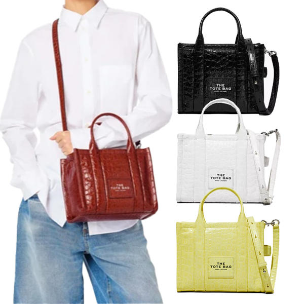 H022L01RE22 Croc Emb The Tote Mini Tote BAG