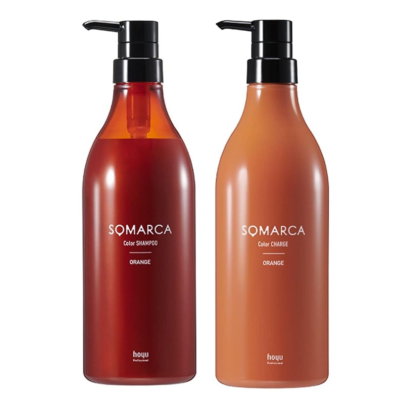 ソマルカ カラー シャンプー オレンジ 770ml + カラートリートメント 750g セット カラートリートメント カラーシャンプー