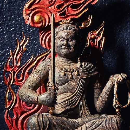 イSム（イスム） TanaCOCORO[掌] 不動明王　仏像 フィギュア 置物 リアル仏像 不動明王 端正な容貌から滲む憤怒 イスムが初めて挑む快慶仏 sl