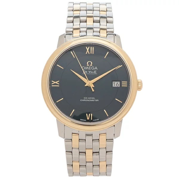 時計 デヴィル コーアクシャル自動巻 ブルー メンズ 424.20.37.20.03.001