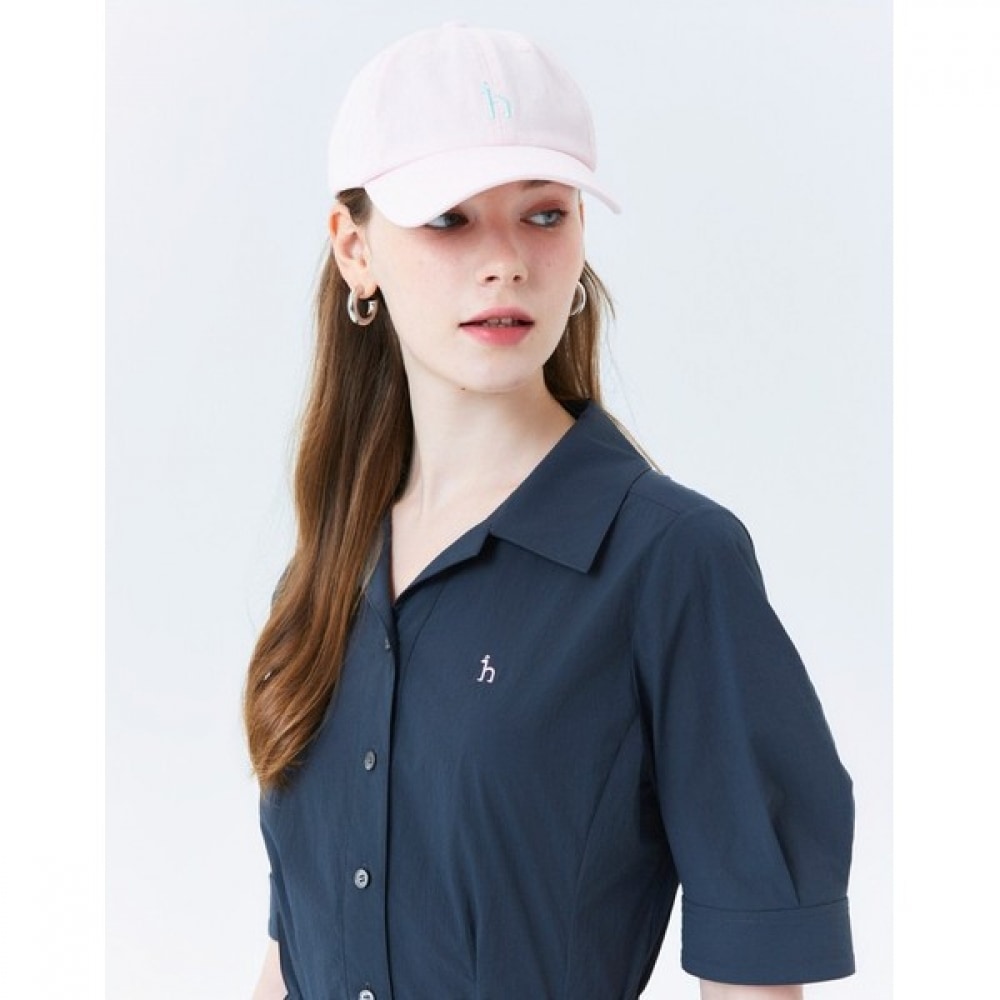 (ヘッジズレディース) 24SS ユニセックスベビーピンクボールキャップ HSHE4B201P1