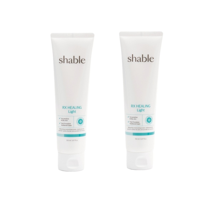[SHABLE] シャブルヒーリングライト EGF 再生クリーム 皮膚科レーザー 取り除いた後 大容量水分クリーム 150ml, 2個