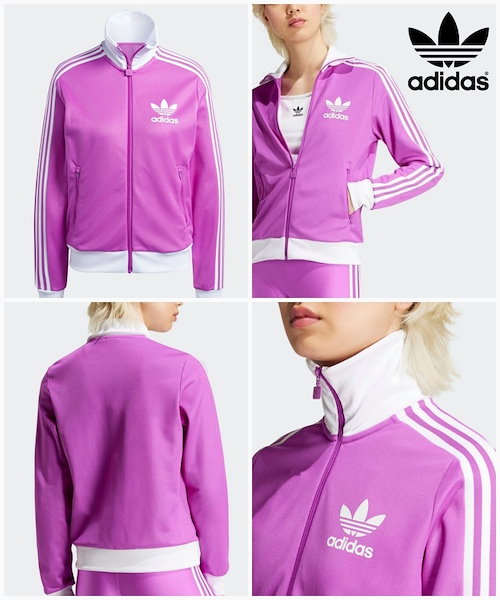 Qoo10 adidas ワッフル トラック ジャケット ミドル