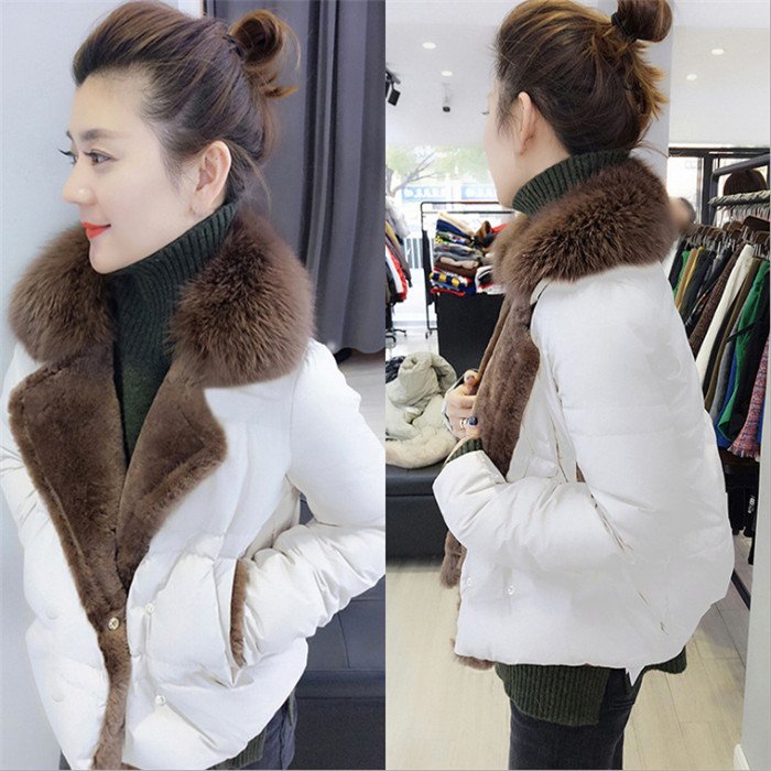 ダウンコート ダウンジャケット レディース 秋 冬 ショート丈 フェイクファー アウター 大きいサイ 5,719円