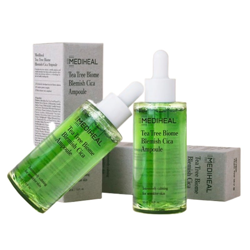 [mediheal]ティーツリーバイオーム ブレミッシュ シカ アンプル50ml*2