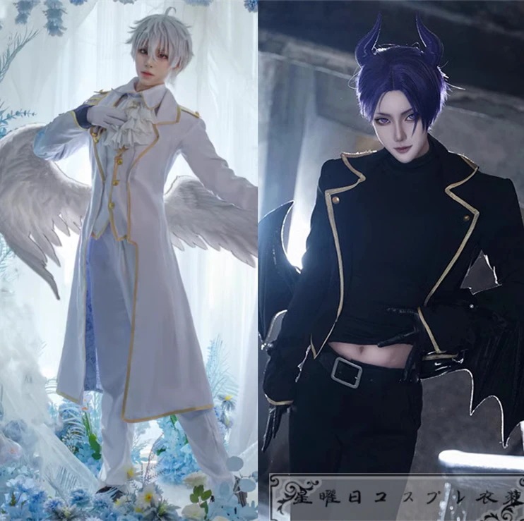 在庫品 ブルーロック 凪誠士郎 天使 御影玲王 悪魔 コスプレ衣装 コスチューム 7,634円