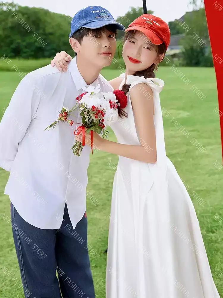 ウエディングドレス 白-63