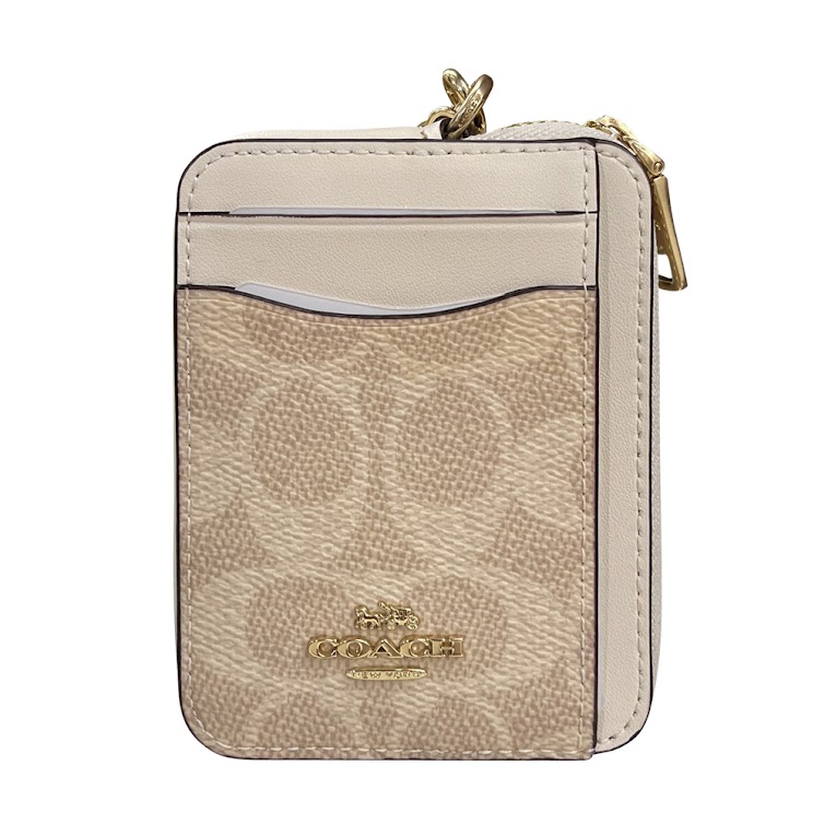 セール チェーンストラップ付き Zip Card Case CW883 正規品 USA直送 アウトレット 【Original Wrapping】