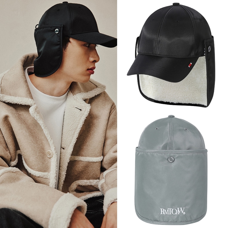 RMTC EARFLAP BUTTON BALL CAP 2色 人気商品 正規品 男女兼用