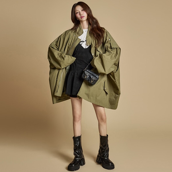 J2815 ストリング オーバーフィット ジャンパー