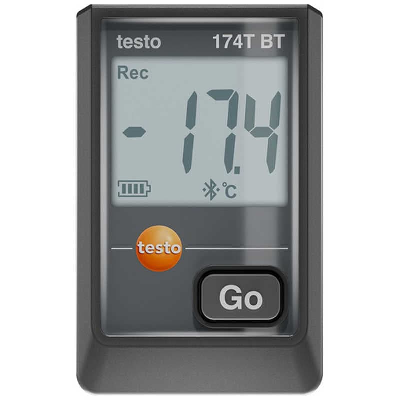 テストー　温度データロガー(Bluetooth) testo 174T BT 黒　572174202