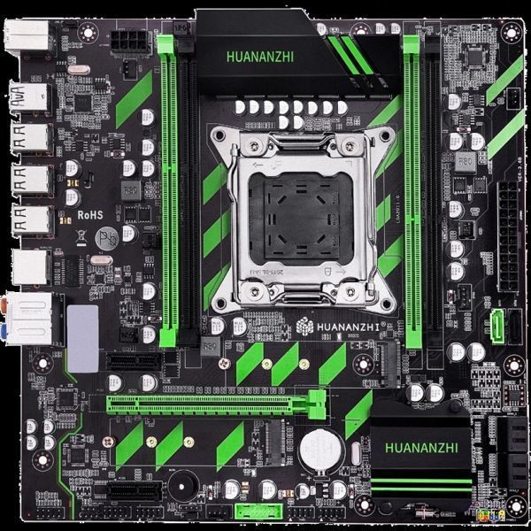 HUANANZHI X79 ZD3 LGA2011 M-ATX SATA3 USB3.0 PCI-E 16X M.2 SSD CPU Motherboard