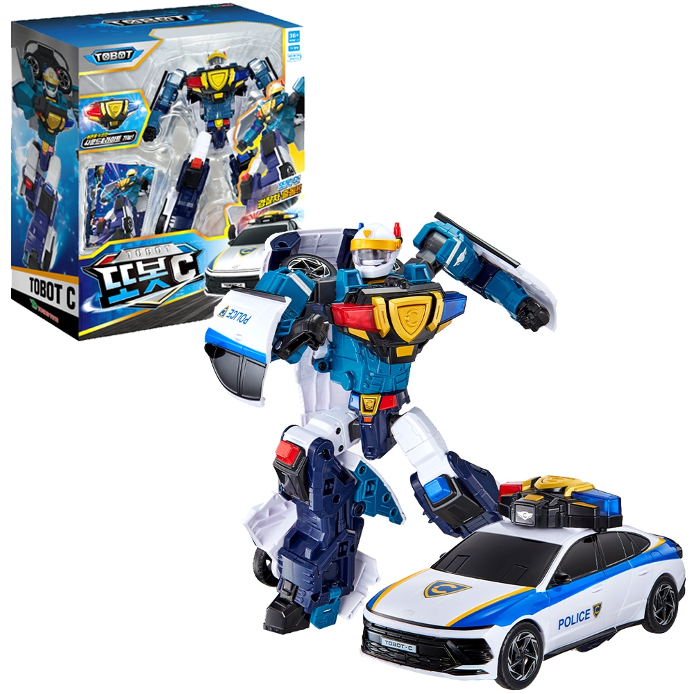 トボットC Big ソナタ 変形ロボット ライト&サウンド 新トボット 車ロボ 玩具 4歳以上 男の子 プレゼント