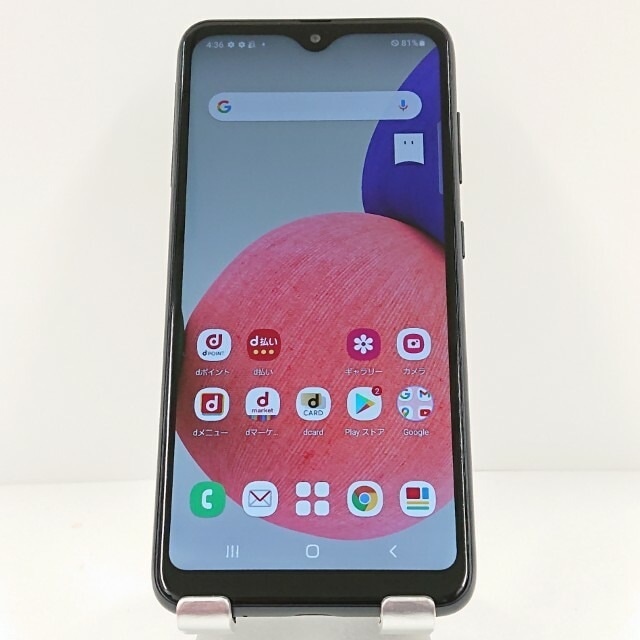 Galaxy A22 5G SC-56B ドコモ ブラック 送料無料 本体 c11166 【中古】