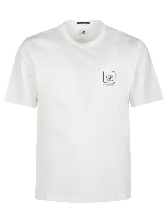 C.P. COMPANY Men T-Shirts 20CLTS055A 006370W103 White