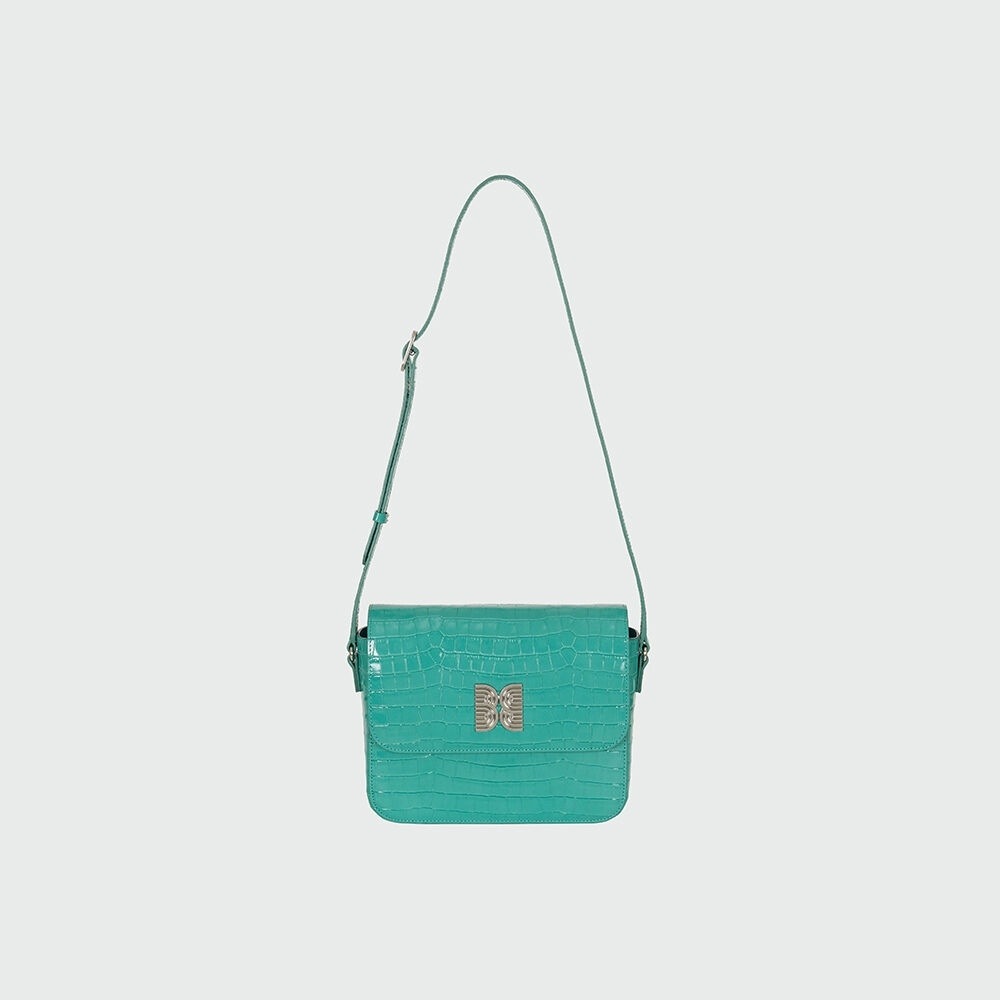 インク HESTIA スクエアバッグ-ペッパーグリーン