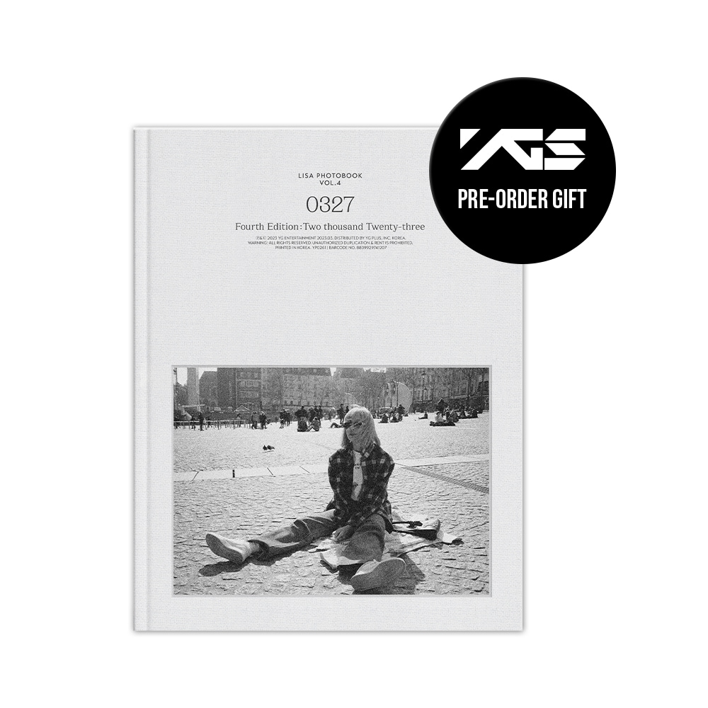 【YG特典付 】 BLACKPINK LISA 0327 VOL.4 PHOTOBOOK