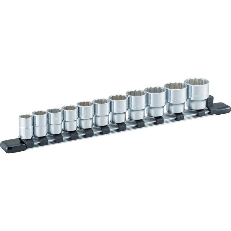TONE　ソケットセット(12角ホルダー付)インチサイズ 11pcs　HDB311