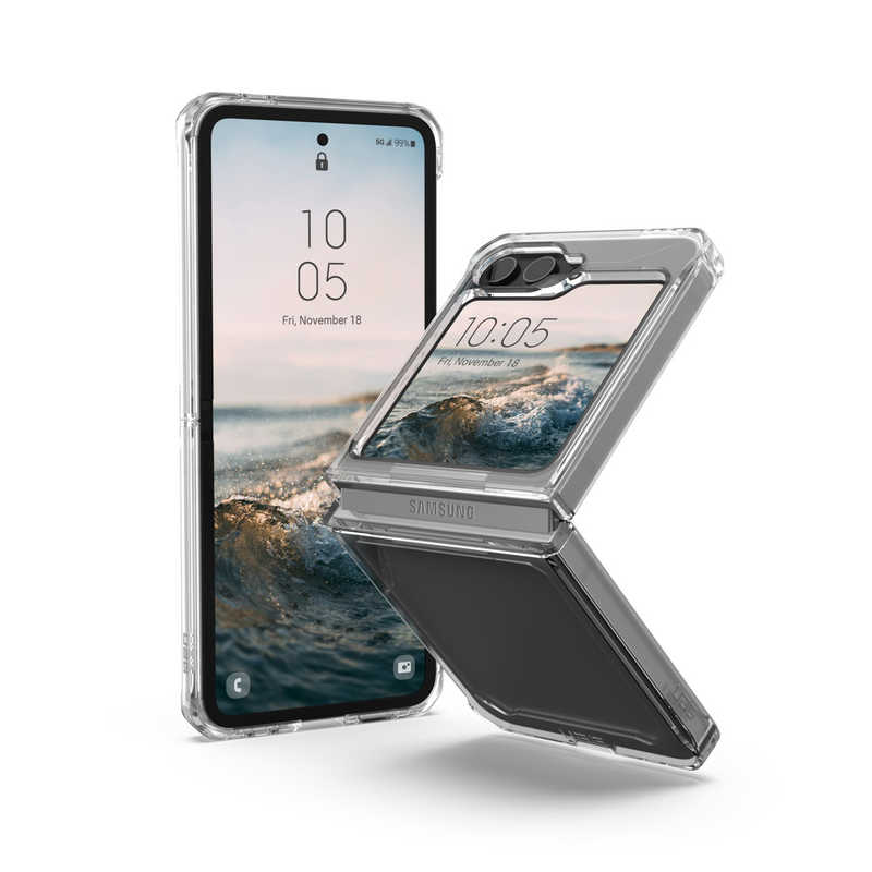 UAG　社製 Galaxy Z Flip 6用 PLYO(アイス)　UAG-GLXZFL6-Y-IC