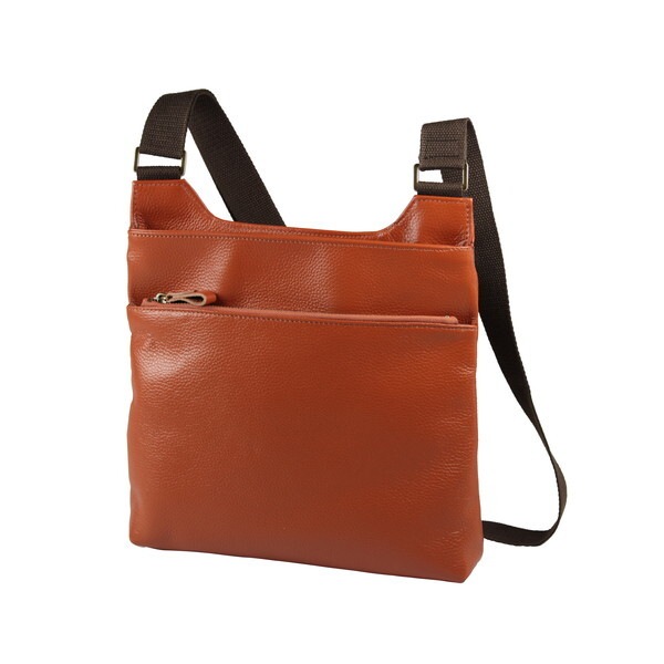 小田清 豊岡工房 牛革ボディショルダー キャメル 432308