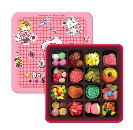 [韓国人氣]Weeny Beeny ビーマイラブ スヌーピー 16個取り キャンディー350g1個/ホワイトデープレゼント/キャンディー/スヌーピー/スヌーピーグッズ 5,160円