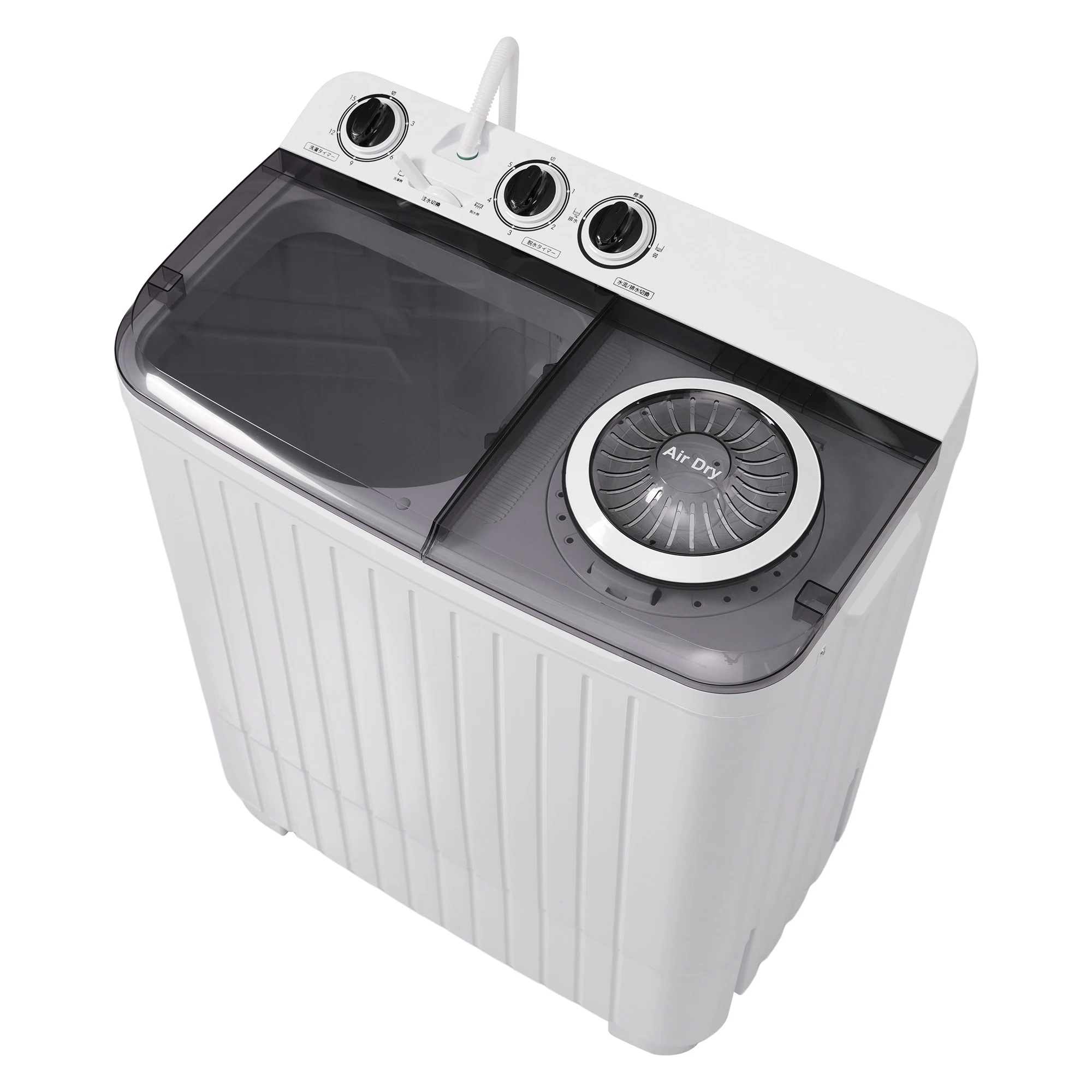 【国内発送&送·料·無·料】二槽式洗濯機 縦型洗濯機 コンパクト 洗濯9kg/脱水5kg 大容量 部屋干し タイマー機能付き 小型洗濯機 節電 二槽式洗濯機 まとめ洗い 引越し 家電 新生活 26,563円