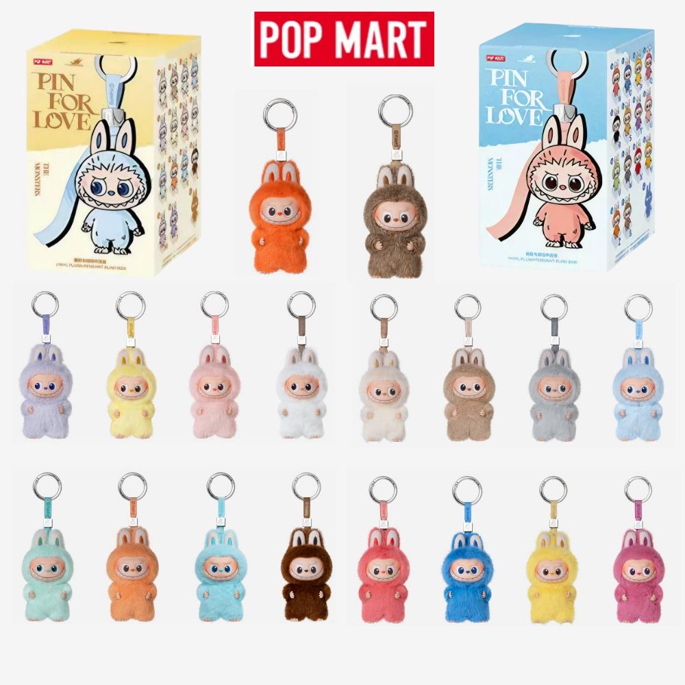 【公式】 【POP MART】 LABUBU The Monsters Pin For Love Series Sealed Case (1 Blind Box) 未開封の箱 1個